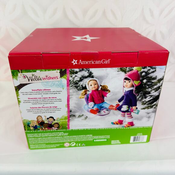 American Girl Wellie Wishers Make Tracks Owl Sled & Snowshoes 2017 - Picture 7 of 11